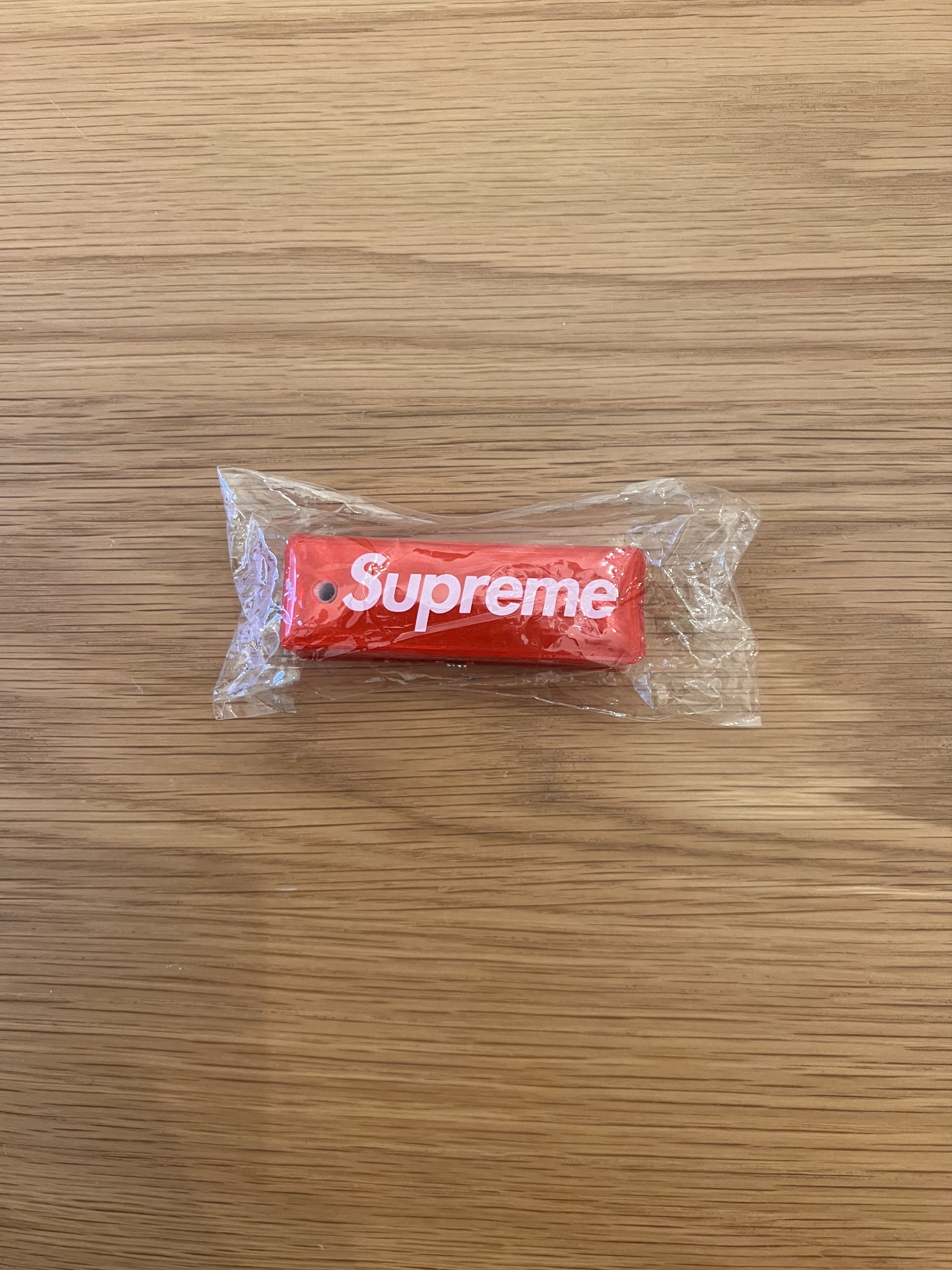 Supreme Supreme FW14 Reflective Puffy Keychain Red Box Logo Size ONE SIZE - 1 Thumbnail