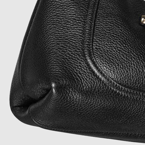 Gucci o1la5ras0526 Size: OS / Softbit Medium Top Handle Bag Black Size ONE SIZE - 7 Thumbnail