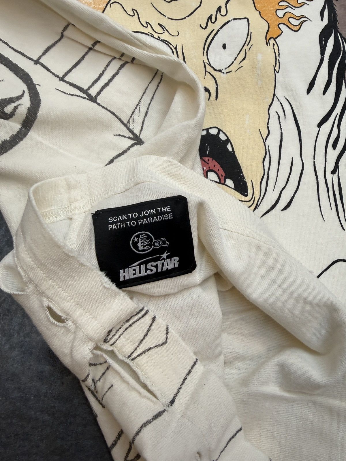 HELLSTAR Hellstar Beevus & Butthead T-Shirt Size US M / EU 48-50 / 2 - 4 Thumbnail