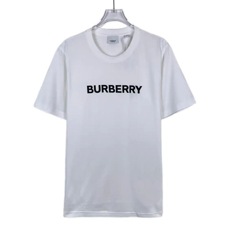 Burberry White Cotton Men's T-shirt