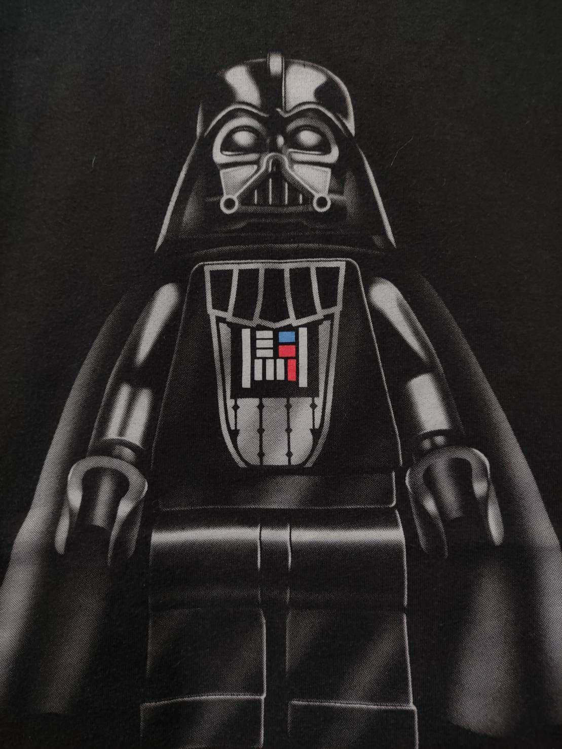 LEGO Vtg 00's Star Wars x The Lego Darth Vader T-Shirt Size US XL / EU 56 / 4 - 3 Thumbnail
