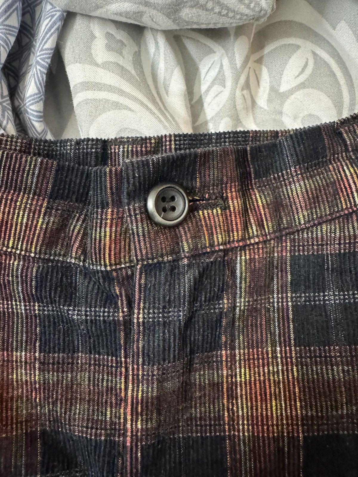 Ne-Net Ne-net Plaid Corduroy shorts Size US 28 / EU 44 - 2 Thumbnail