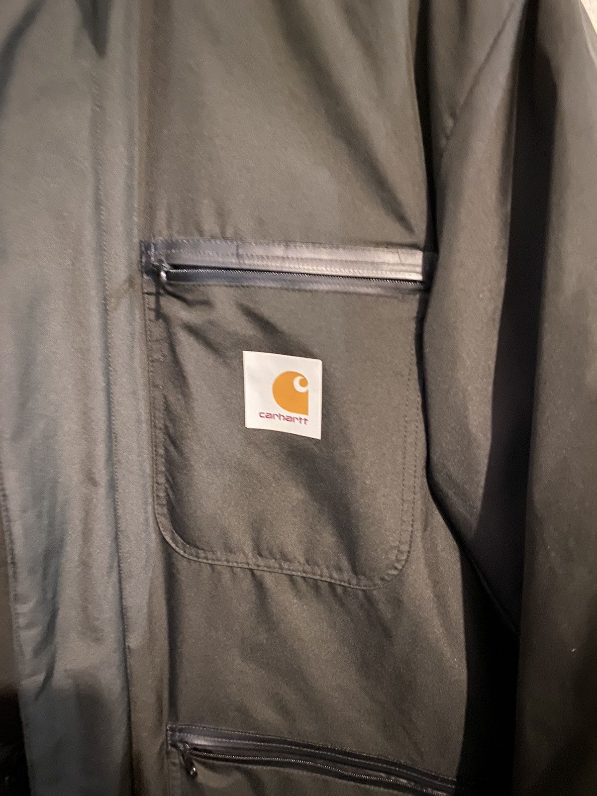 Carhartt × Carhartt Wip × Goretex Carhartt Work In Progress Black Gore-Tex Michigan Jacket Size US L / EU 52-54 / 3 - 2 Thumbnail