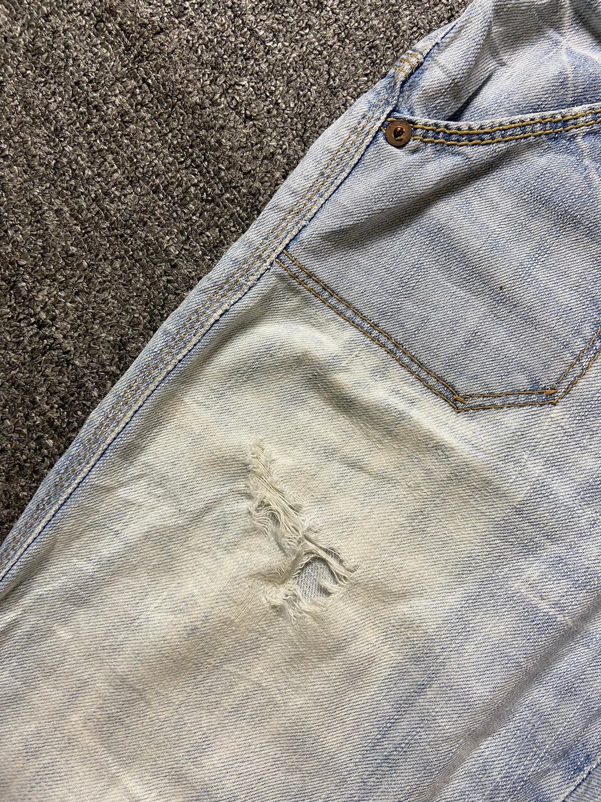 Japanese Brand × Vintage Vintage Queens Low Brand Flared Jeans (123) Size US 27 - 8 Thumbnail