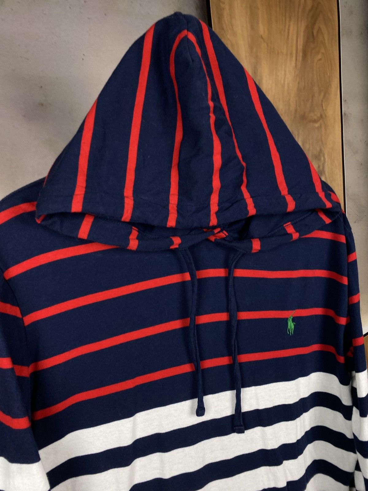 Polo Ralph Lauren 🎠Vintage Hoodie Polo Ralph Lauren Striped Luxury VTG Tee🎠 Size US M / EU 48-50 / 2 - 2 Thumbnail