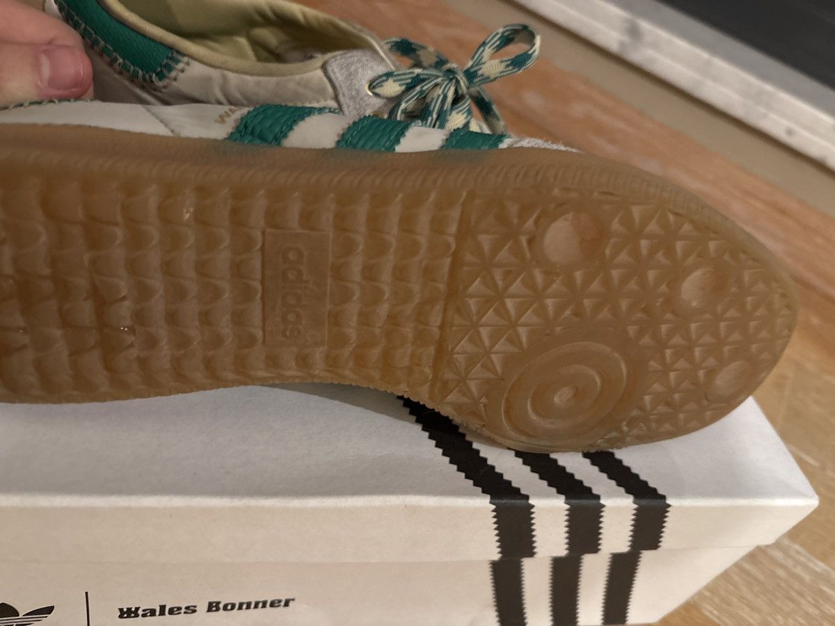 Adidas × Wales Bonner Adidas Samba Wales Bonner White/Green Size US 11.5 / EU 44-45 - 5 Thumbnail