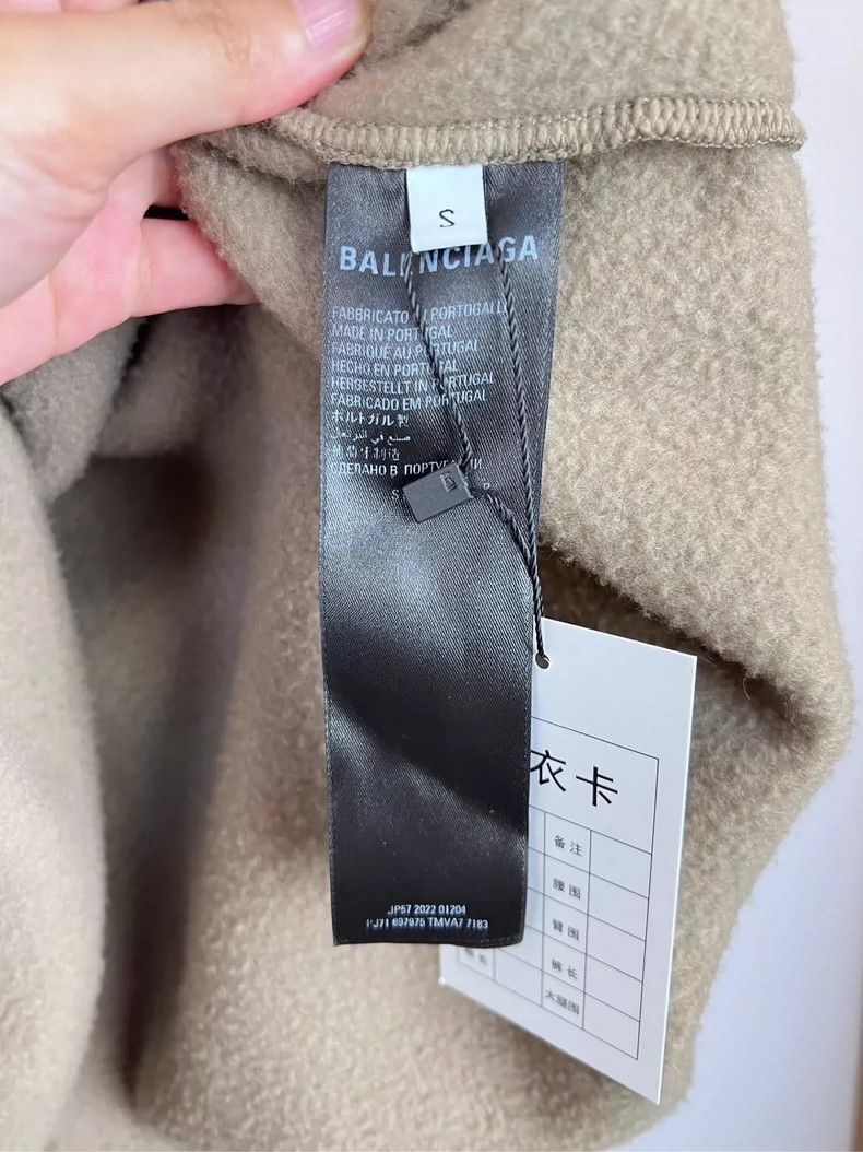 Balenciaga Balenciaga Embroidered monogrammed polar fleece sweatshirt Size US S / EU 44-46 / 1 - 5 Thumbnail
