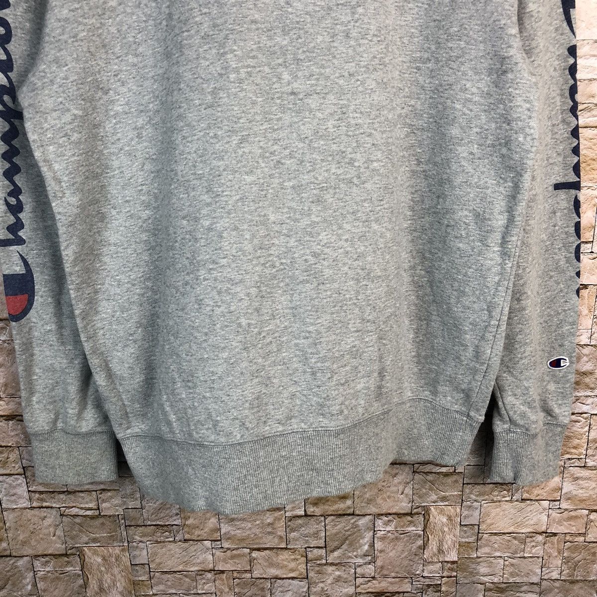 Champion Champion vintage Grey Sweatshirt #A381 Size US L / EU 52-54 / 3 - 6 Thumbnail