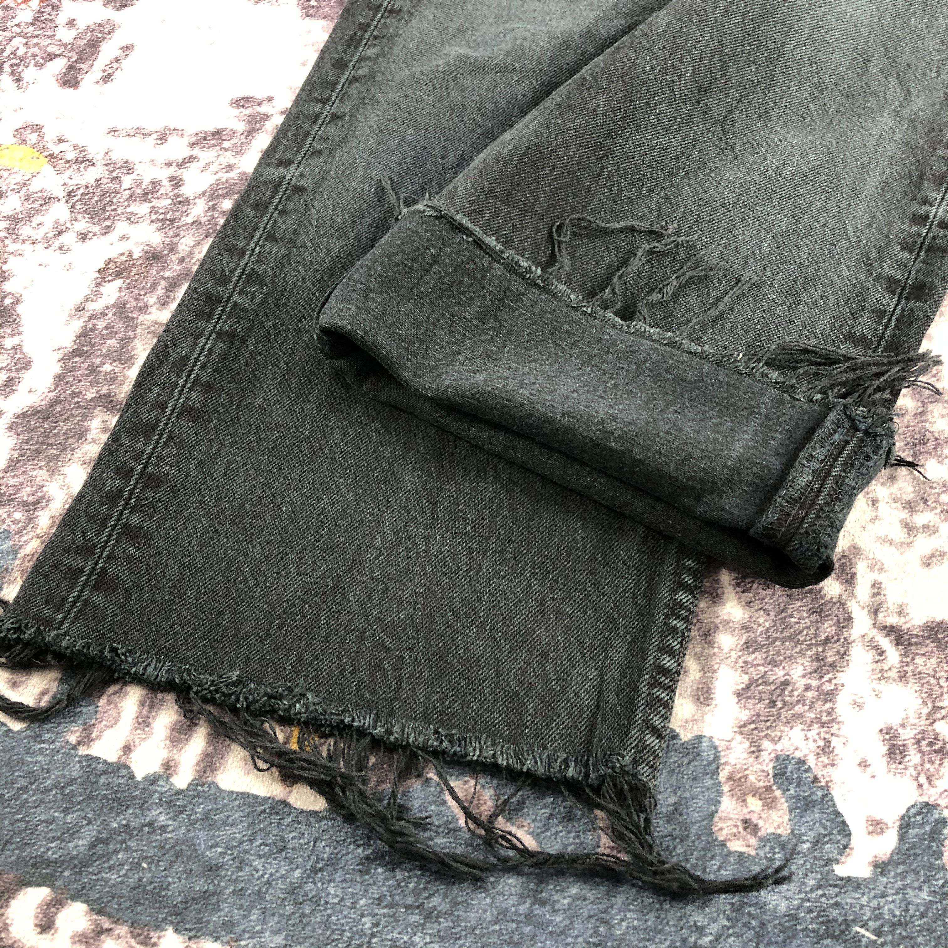 Levi's Faded Black Levis 501 Jeans-JM2507 Size US 30 / EU 46 - 9 Thumbnail