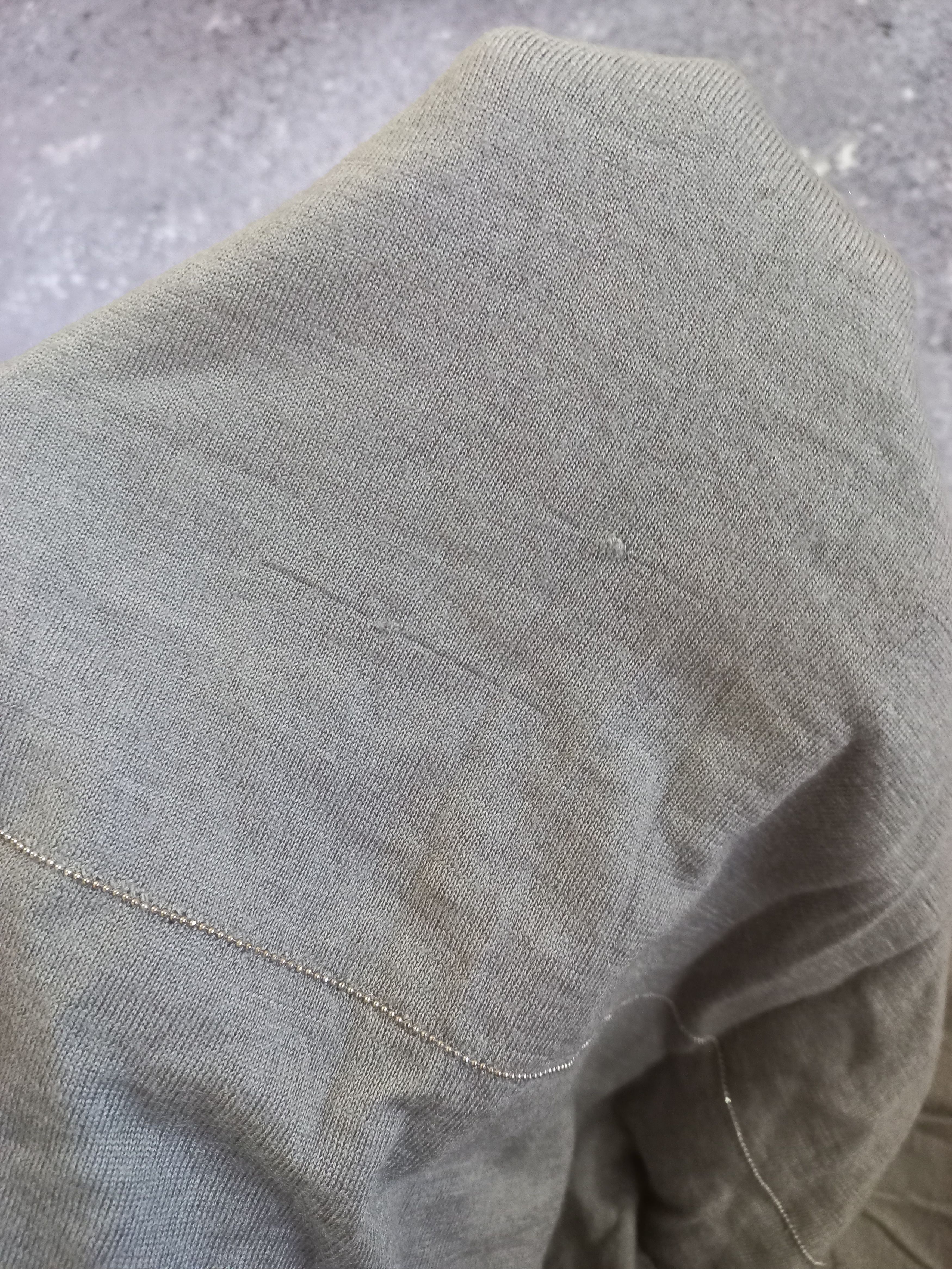 Brunello Cucinelli Brunello Cucinelli Sweater Cashmere Beige L Size L / US 10 / IT 46 - 11 Thumbnail