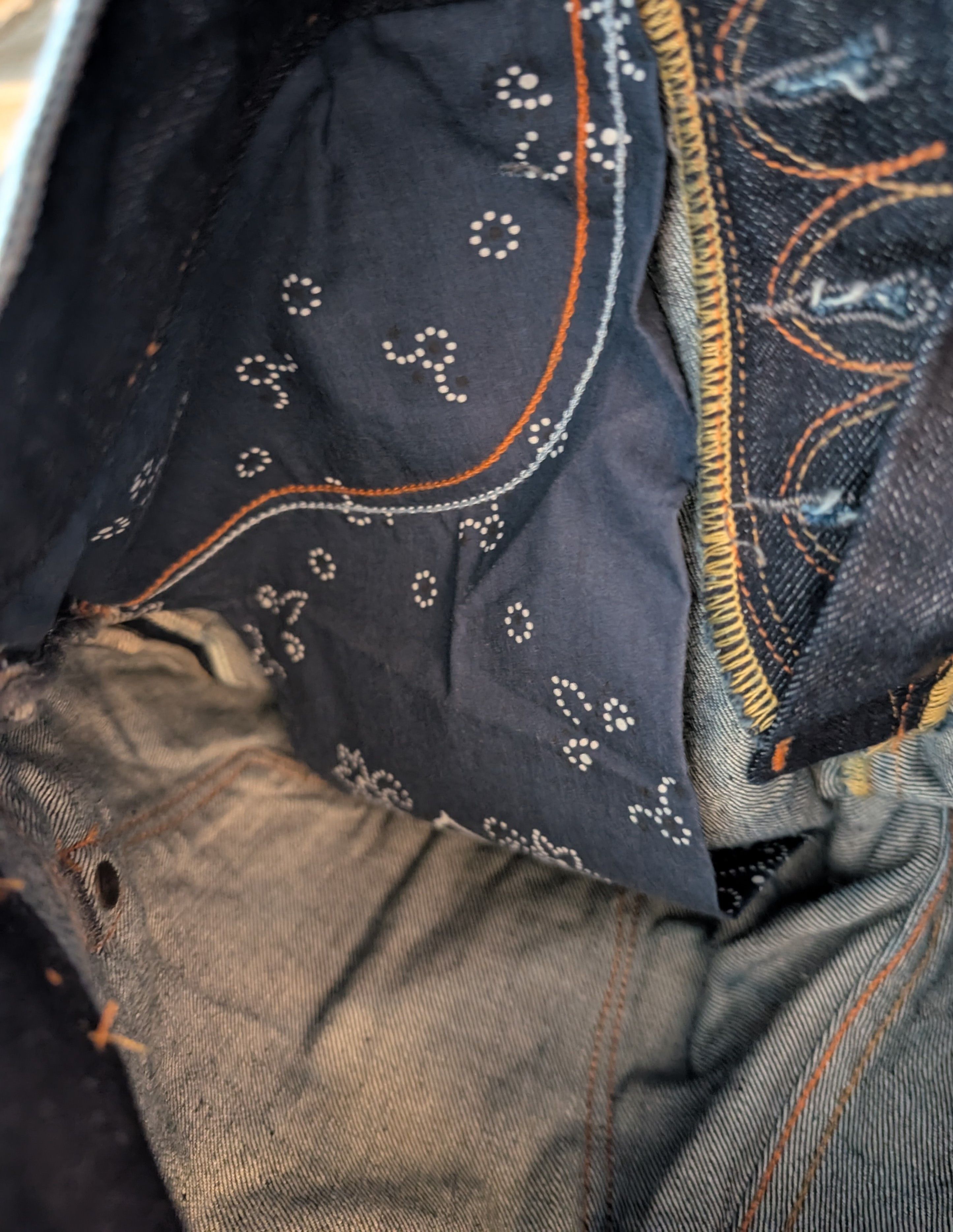Earnest Sewn RARE SAMPLE Earnest Sewn Selvedge Denim Fulton Jeans Size US 31 - 8 Thumbnail