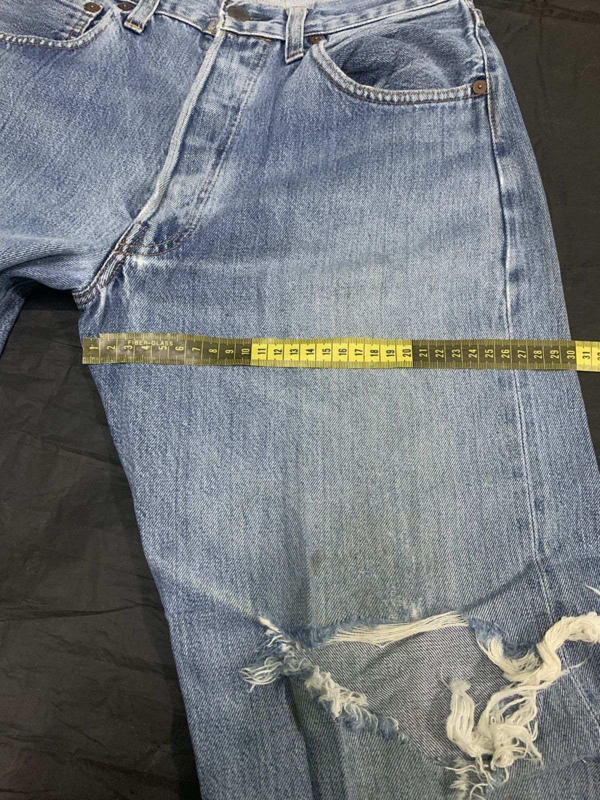 Levi's levi's 501xx bigE cobain distressed Size US 30 / EU 46 - 12 Thumbnail