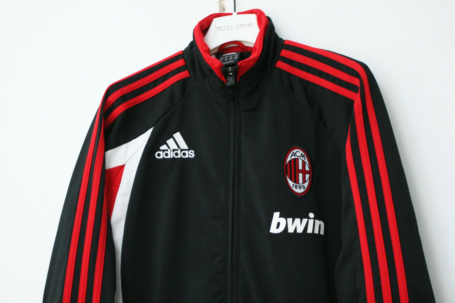 Adidas Vintage Adidas AC Milan 2007 2008 Training Jacket Blokecore Size US M / EU 48-50 / 2 - 2 Thumbnail