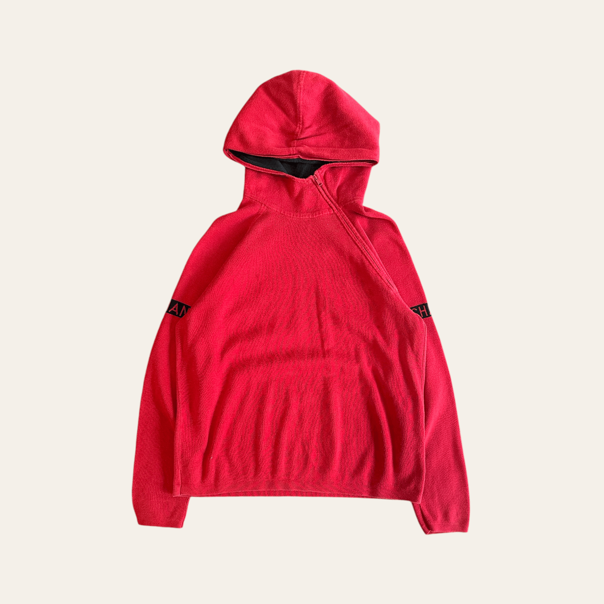 Armani Exchange Diagonal Zip Up Hoodie Size US XL / EU 56 / 4 - 2 Thumbnail