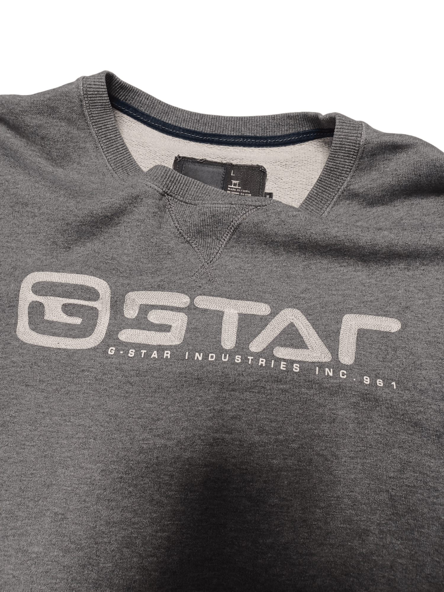 G-Star G STAR RAW BIG EMBROIDERED LOGO SWEATSHIRT Size US L / EU 52-54 / 3 - 3 Thumbnail