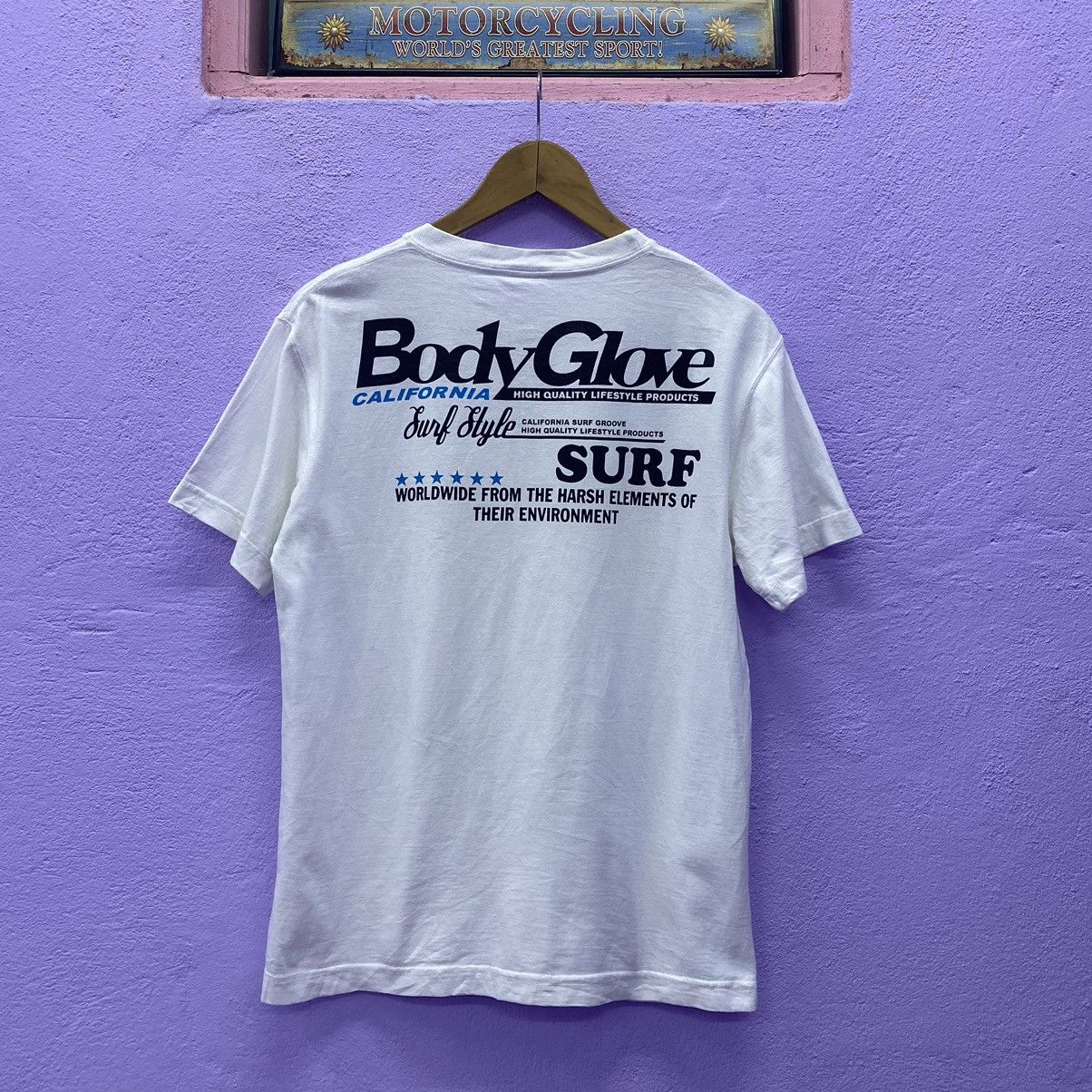Body Glove × Vintage Vintage Bodu Glove White Tshirt Size US M / EU 48-50 / 2 - 4 Thumbnail