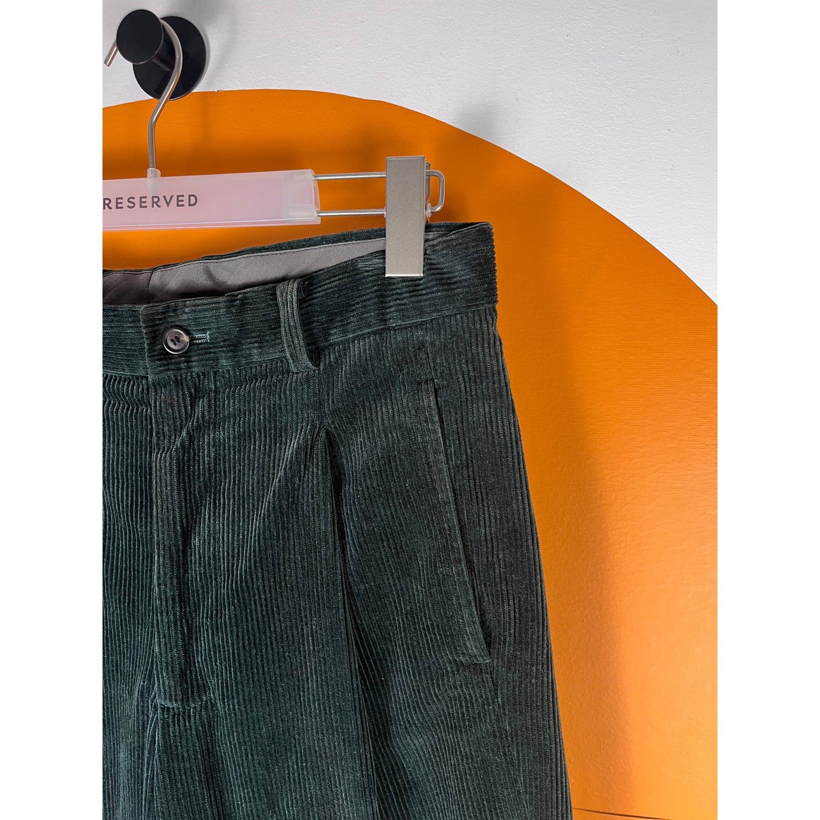 CABANE de ZUCCa × Issey Miyake × Ne-Net Issey Miyake Corduroy pants Japan designer rare 00s luxury Size US 34 / EU 50 - 4 Thumbnail