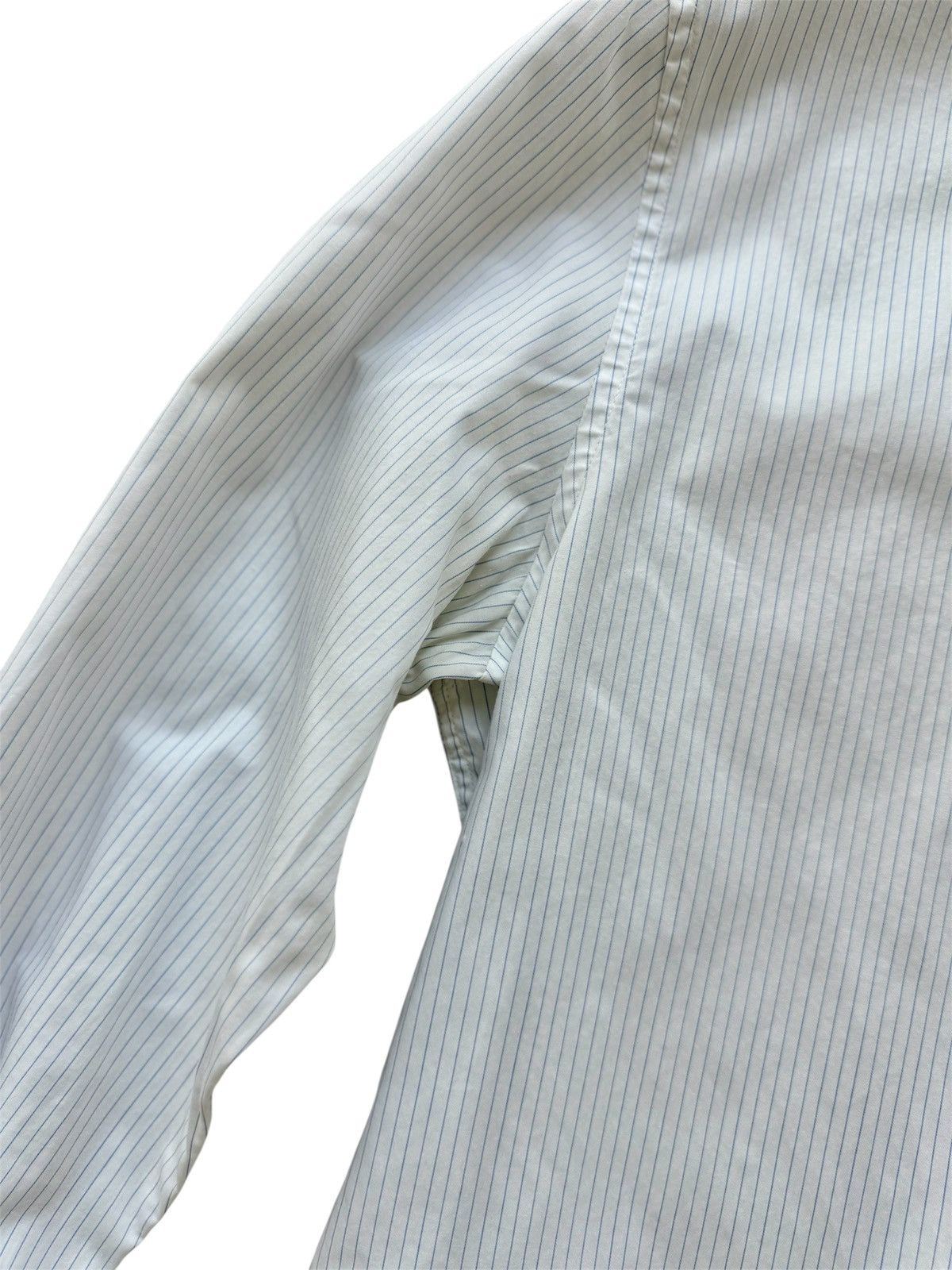 Zara Zara Man Slim Fit Striped Dressy Shirt, Light Blue, Size M Size US M / EU 48-50 / 2 - 3 Thumbnail