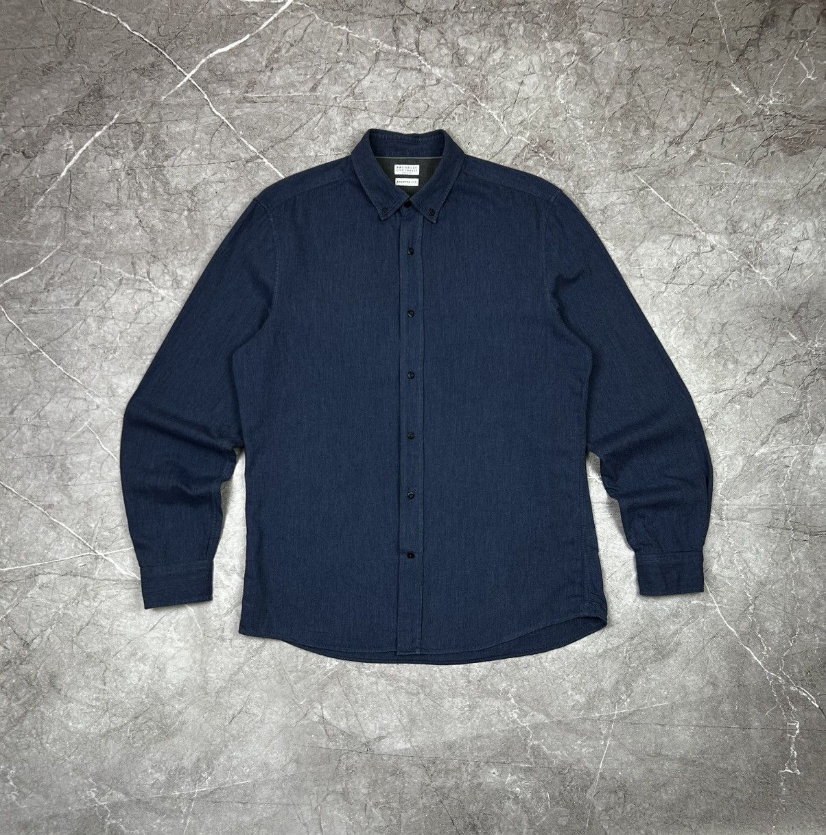 BRUNELLO CUCINELLI Leisure Fit Cotton button down Shirt Xl