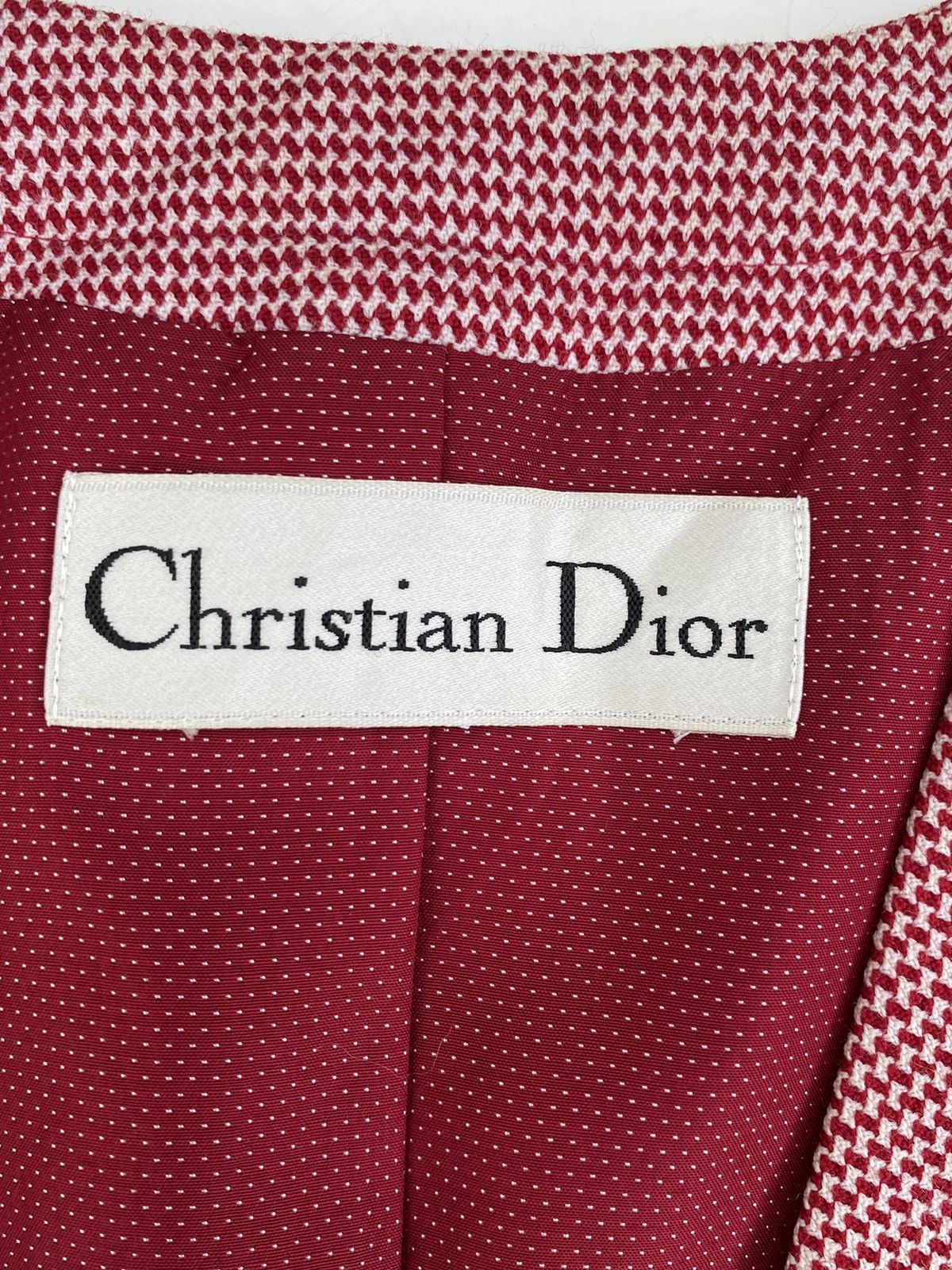 Christian Dior Monsieur × Vintage Vintage Christian Dior Women Jacket Size M / US 6-8 / IT 42-44 - 7 Thumbnail