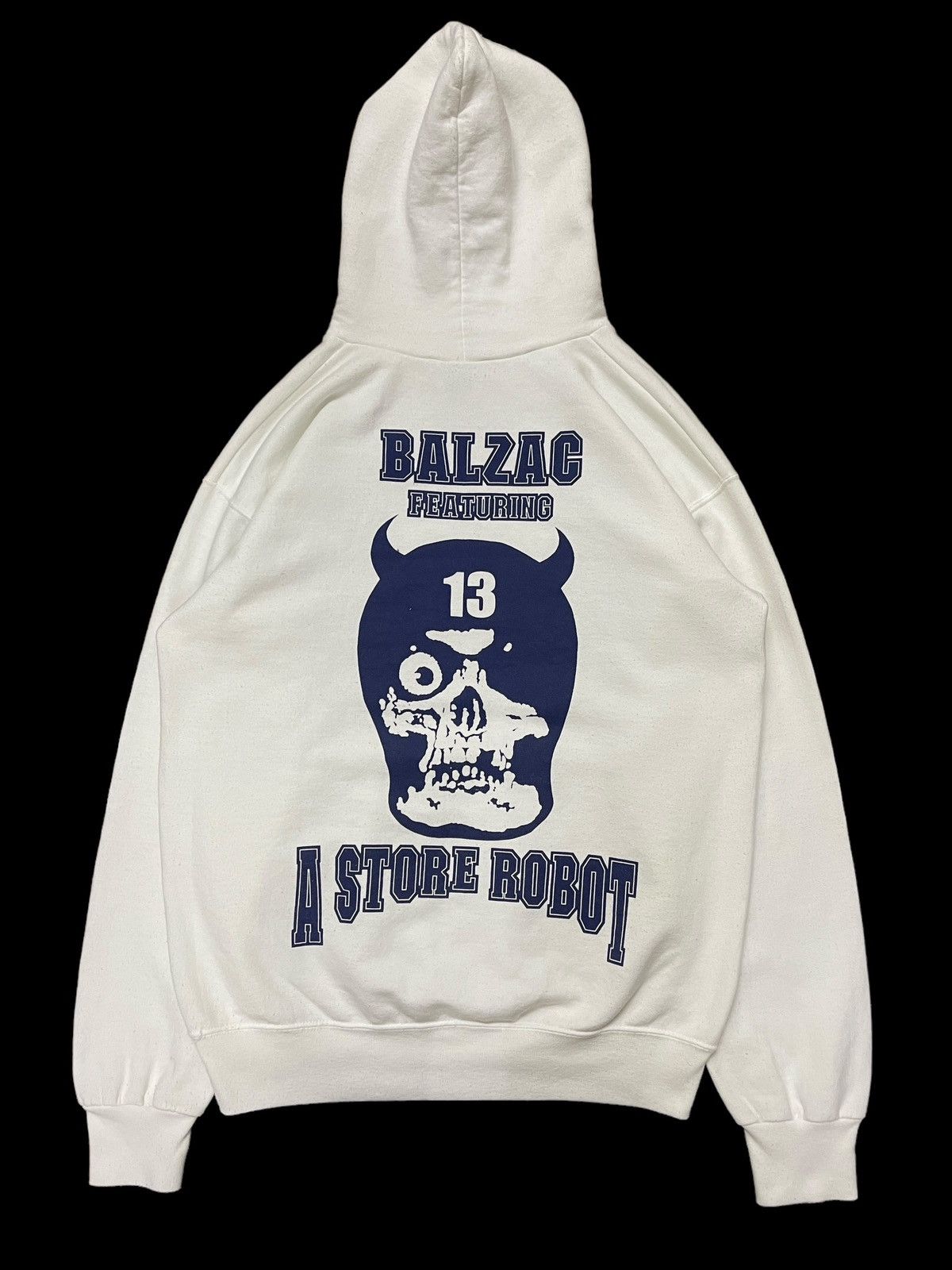 Japanese Brand 90s Balzac Hoodies Sweatshirt Size US M / EU 48-50 / 2 - 1 Thumbnail