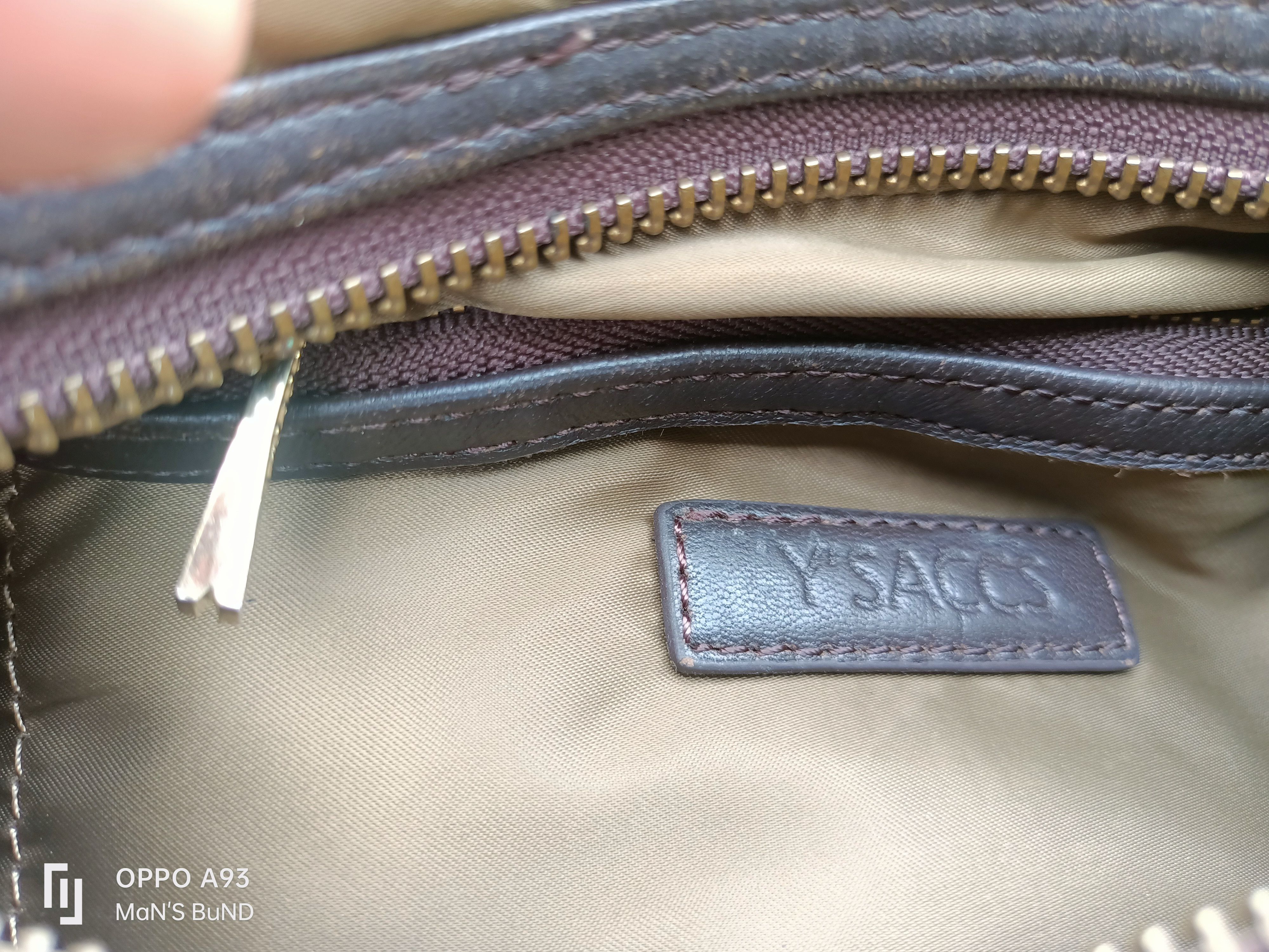 Yohji Yamamoto Vintage Y’saccs Nylon two Way pouch bag & cross body Size ONE SIZE - 10 Thumbnail