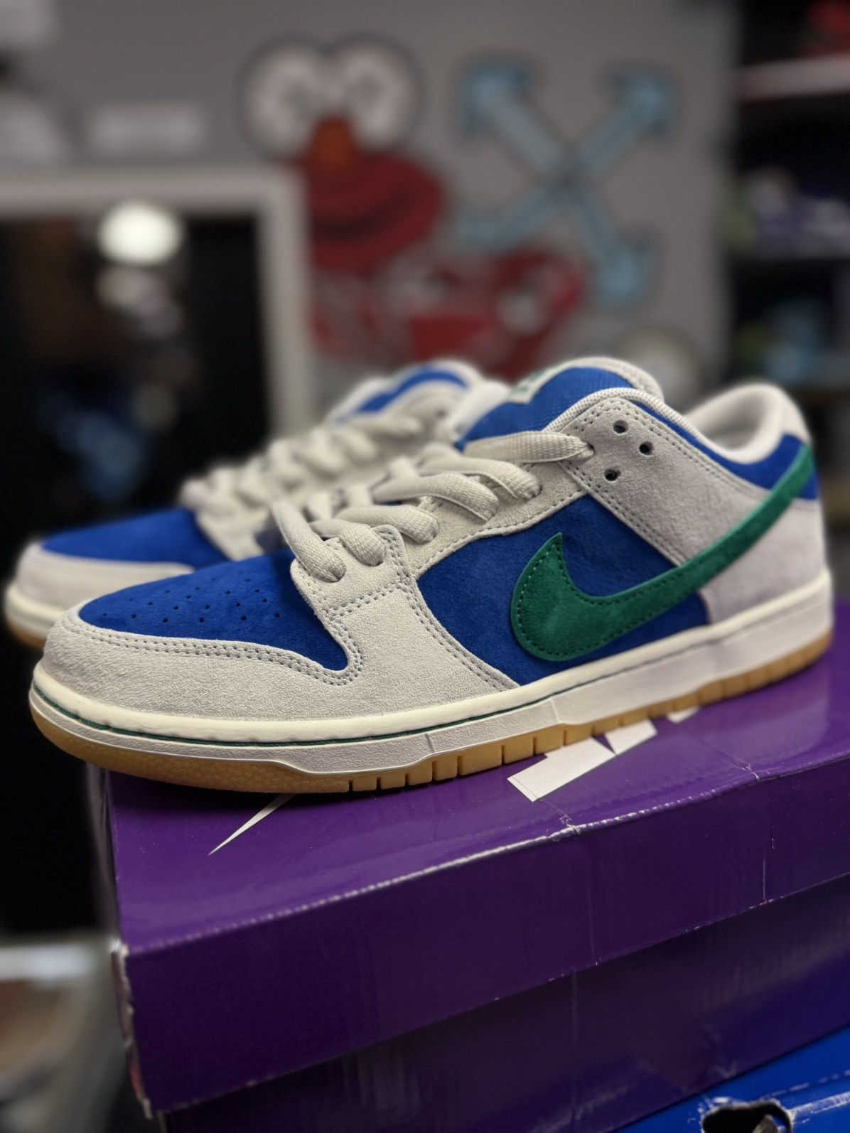 Nike Nike SB Low Hyper Royal Malachite Size 10.5 (NEW) Size US 10.5 / EU 43-44 - 3 Thumbnail