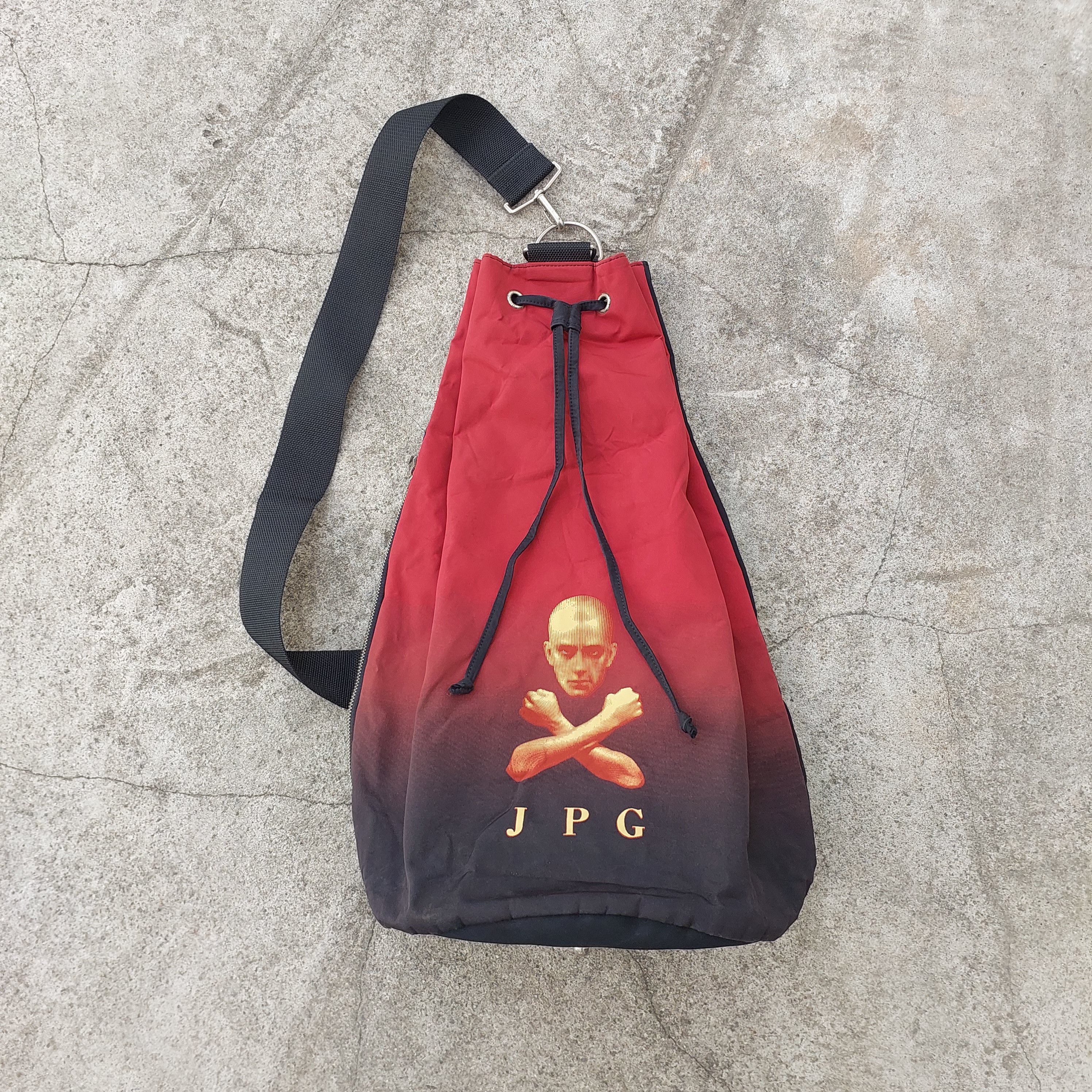 Jean Paul Gaultier - Anti-Racism Bucket - Crossbody Bag in Red, Men's