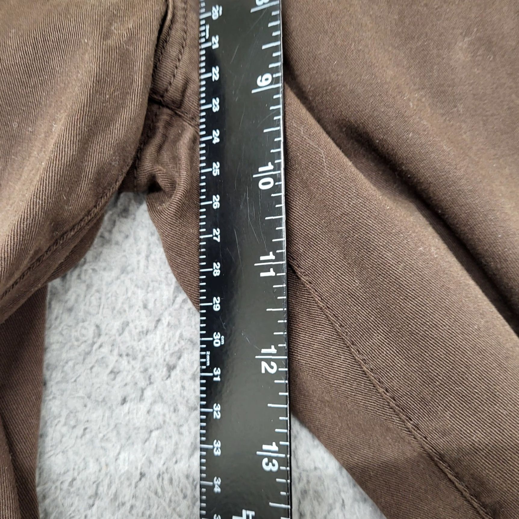 Anthropologie Anthropologie Level 99 Lily Skinny Straight Womens Size 31 Jeans Brown Denim Size 24" / US 00 / IT 34 - 6 Thumbnail