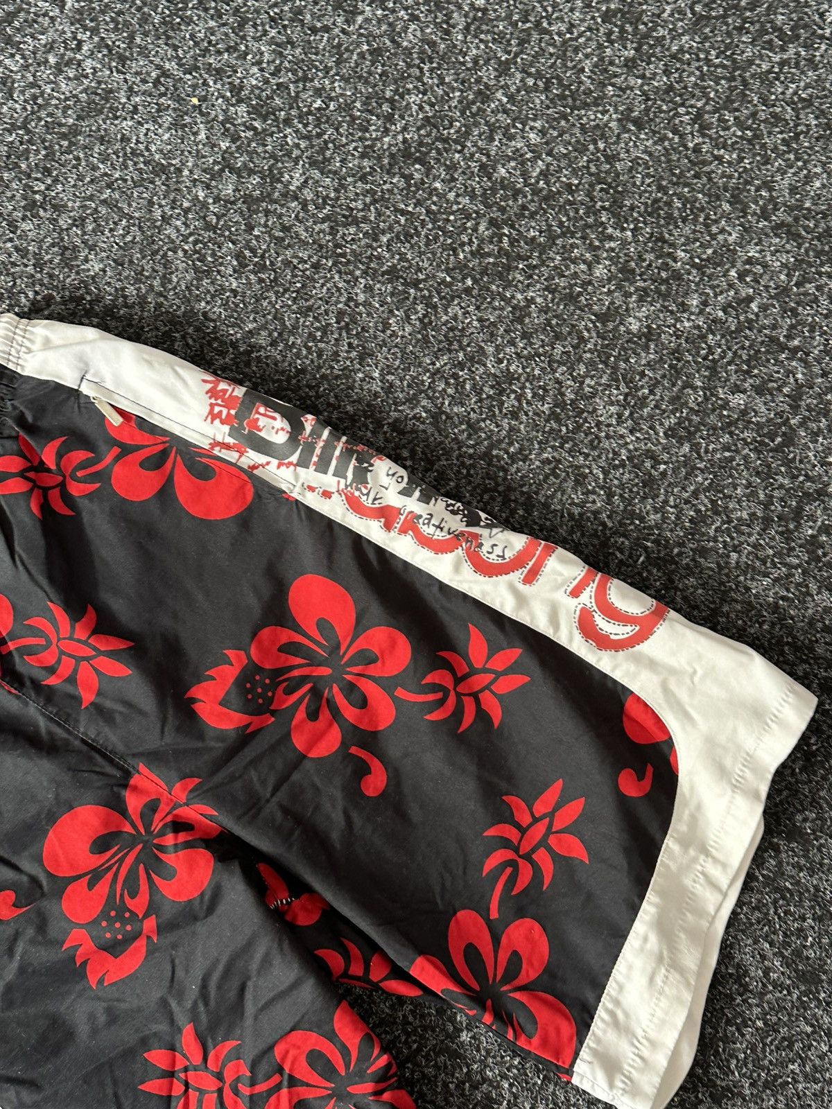 Billabong × Vintage 🚨Vintage BILLABONG OVER PRINT FLOWER Japanese Surf Shorts Size US 32 / EU 48 - 3 Thumbnail