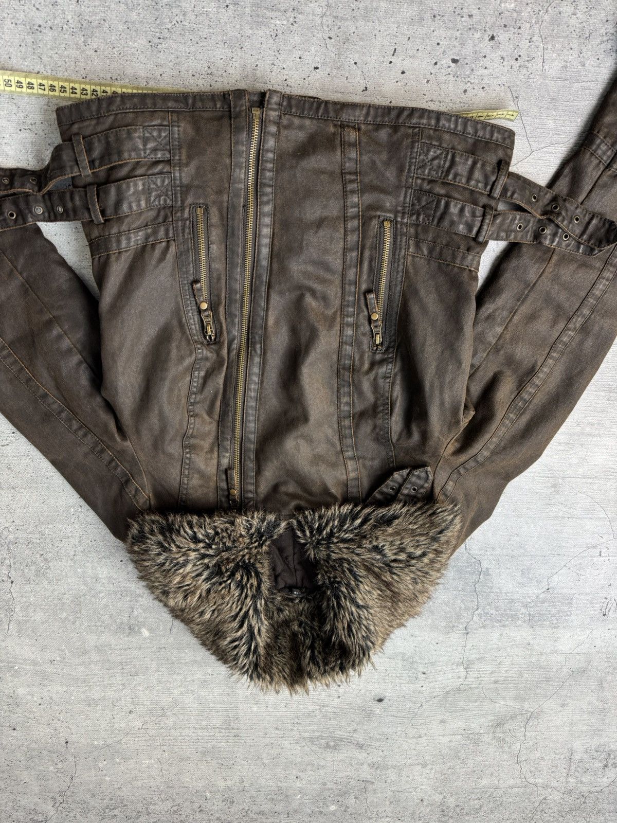 Hysteric Glamour CRAZY Y2K FUR JACKET if six was nine style Y2K Avant Garde 🇯🇵 Size US S / EU 44-46 / 1 - 7 Thumbnail