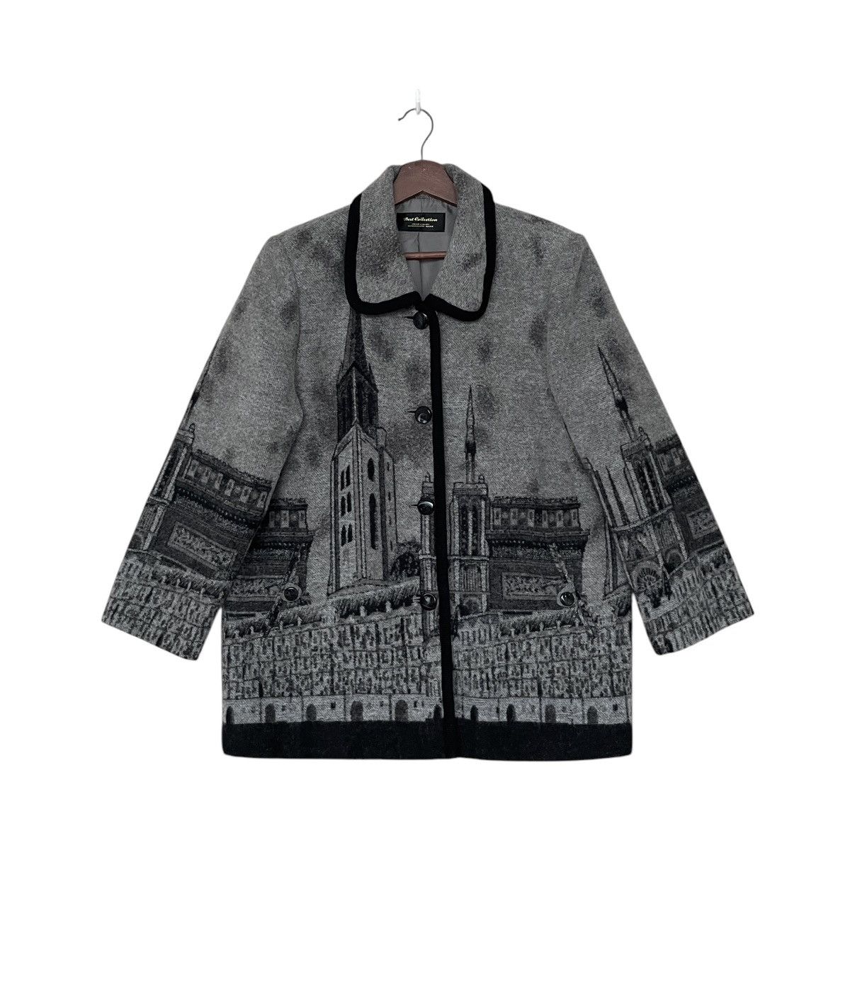 Japanese Brand Vintage Japanese Brand Best Collection Wool Jacket 1990s Size US M / EU 48-50 / 2 - 1 Thumbnail
