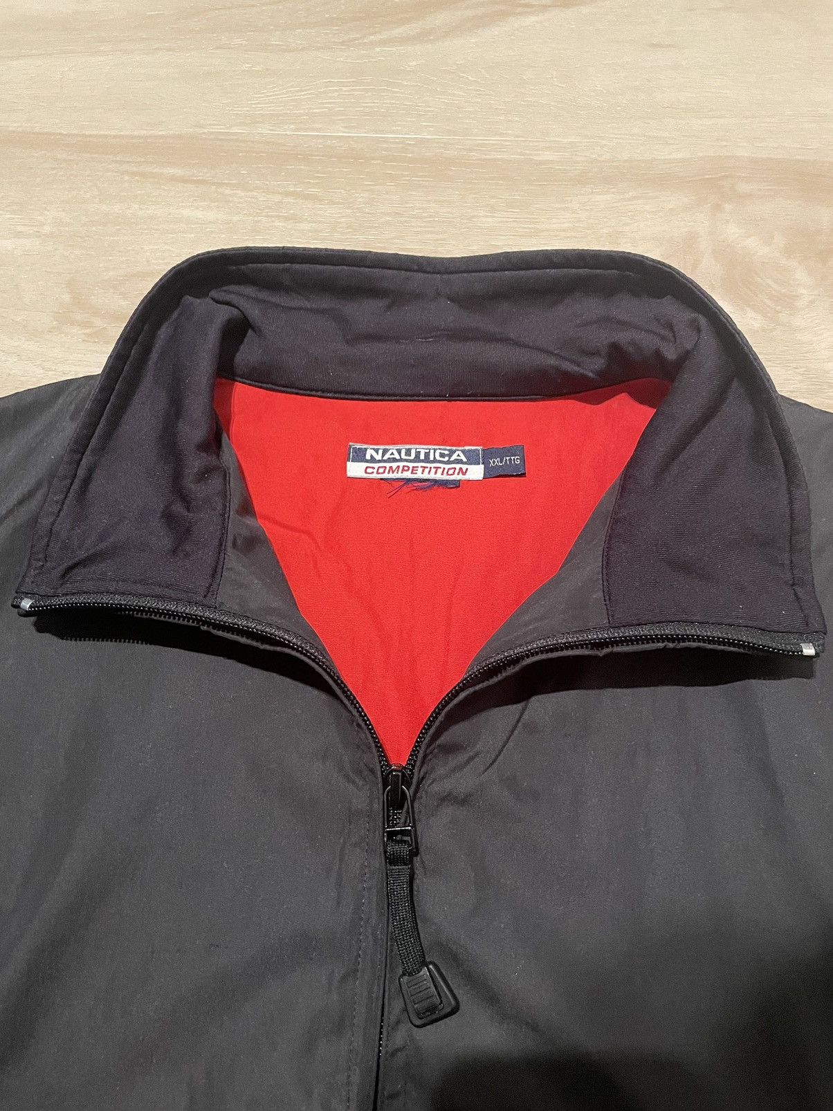 Nautica × Vintage Vintage 90’s Nautica Competition Windbreaker Gilet Vest Size US XXL / EU 58 / 5 - 6 Thumbnail