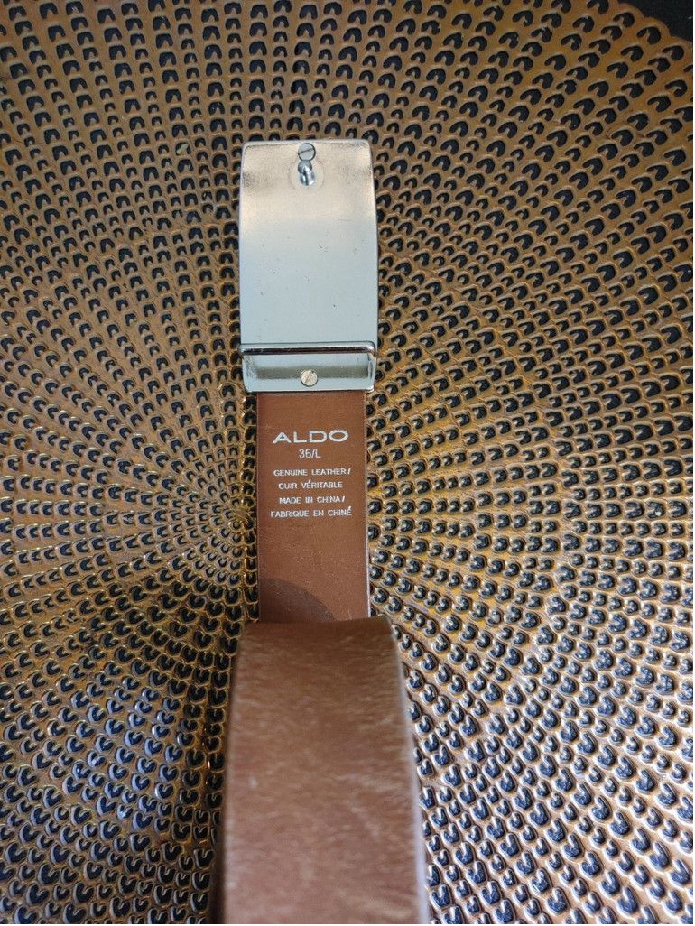 Aldo ALDO Leather Belt Size 36L Size 38 - 3 Thumbnail