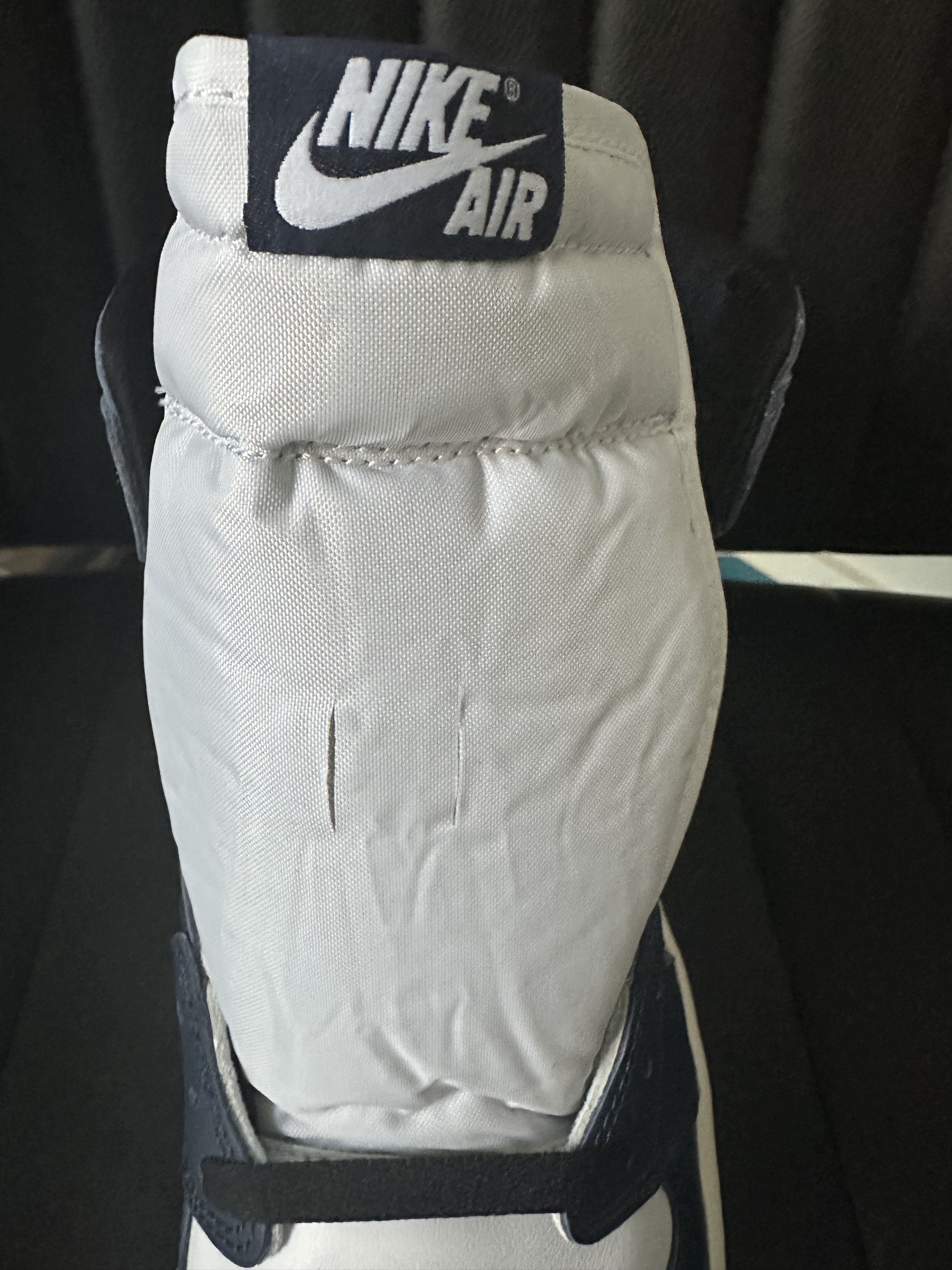 Jordan Brand × Nike JORDAN 1 HIGH MIDNIGHT NAVY *DAMAGED BOX 📦* Size US 12 / EU 45 - 8 Thumbnail