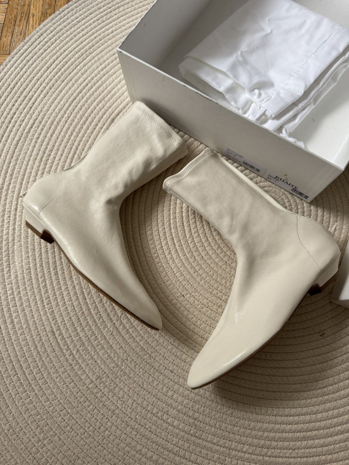 KHAITE Khaite Apollo Flat Ankle Boot size 38 Size US 7.5 / IT 37.5 - 6 Thumbnail
