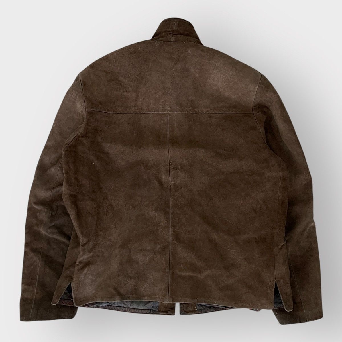 Vintage RARE! 1950s Leander Larsson & Co Goat Skin Leather Jacket Size US M / EU 48-50 / 2 - 2 Thumbnail
