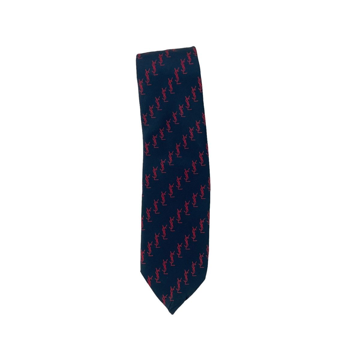 Yves Saint Laurent Yves Saint Laurent YSL Printed Silk Ties Size ONE SIZE - 1 Thumbnail