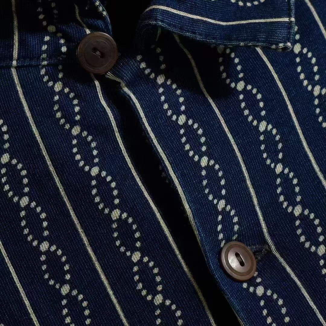 RRL Ralph Lauren RRL PRINT JERSEY CAMP SHIRT Size US XXL / EU 58 / 5 - 6 Thumbnail