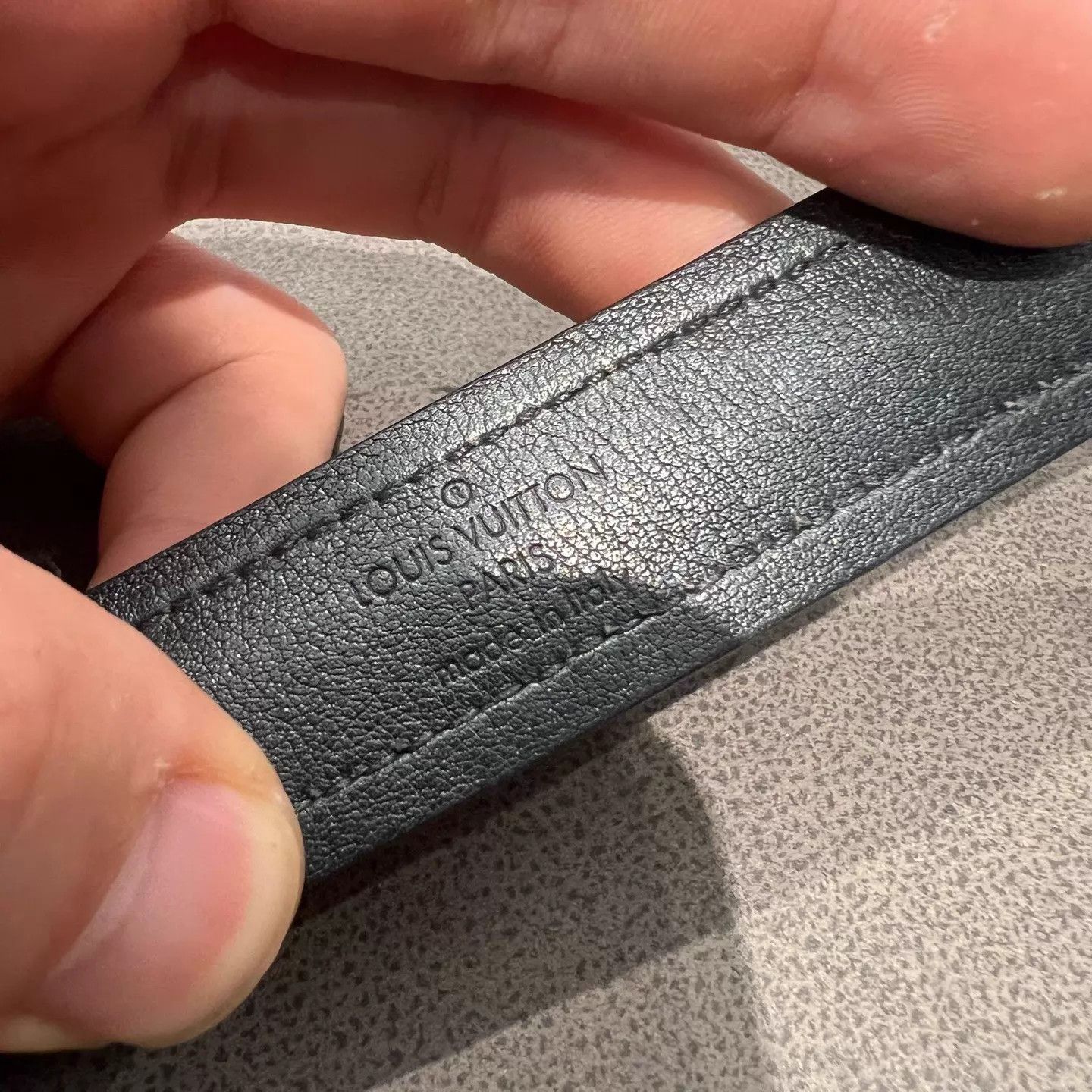 Louis Vuitton LOUIS VUITTON Monogram Runway Belt 85 Size ONE SIZE - 3 Thumbnail