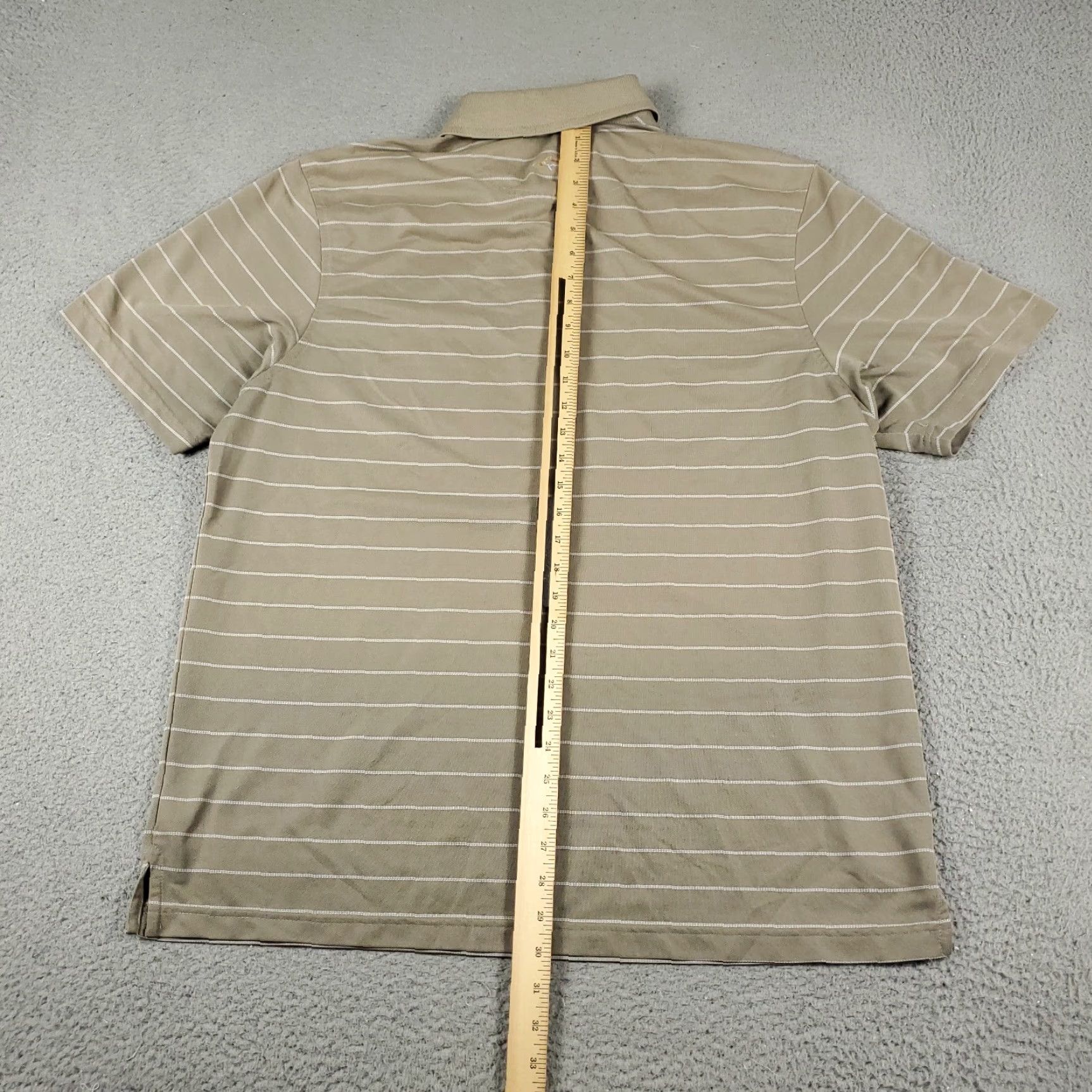 Vintage Greg Norman Polo Shirt Mens XL Brown Striped Golf Casual Short Sleeve Size US XL / EU 56 / 4 - 3 Thumbnail