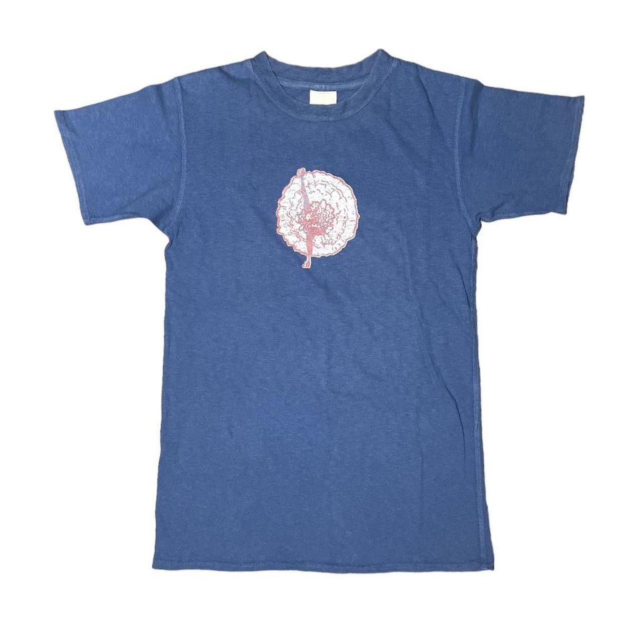 image of Kapital Tee in Blue, Men's (Size XS)