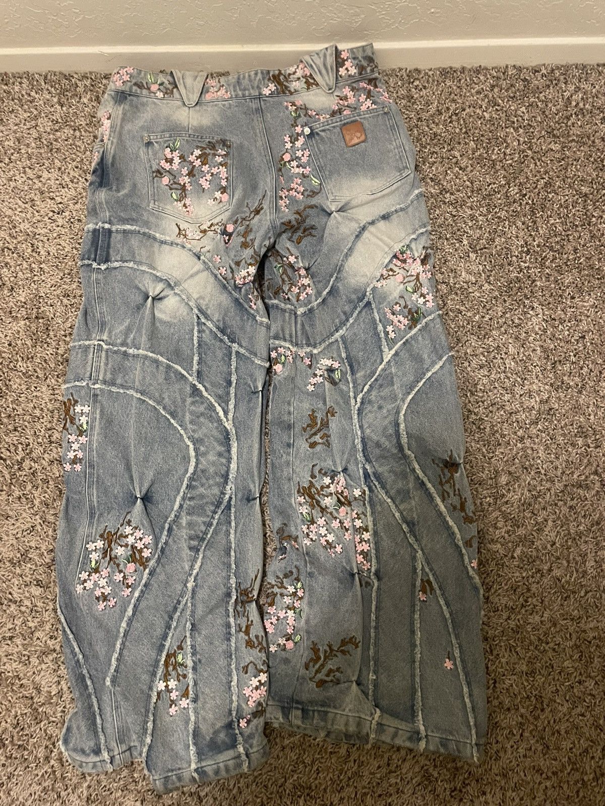 Orange size L spider worldwide pants