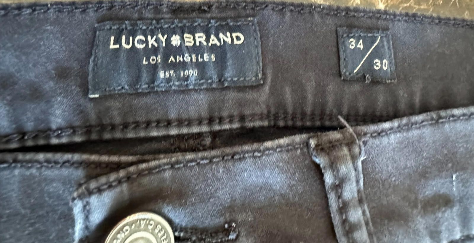 Lucky Brand Lucky Brand Slim Straight 34x30 Size US 34 / EU 50 - 3 Thumbnail