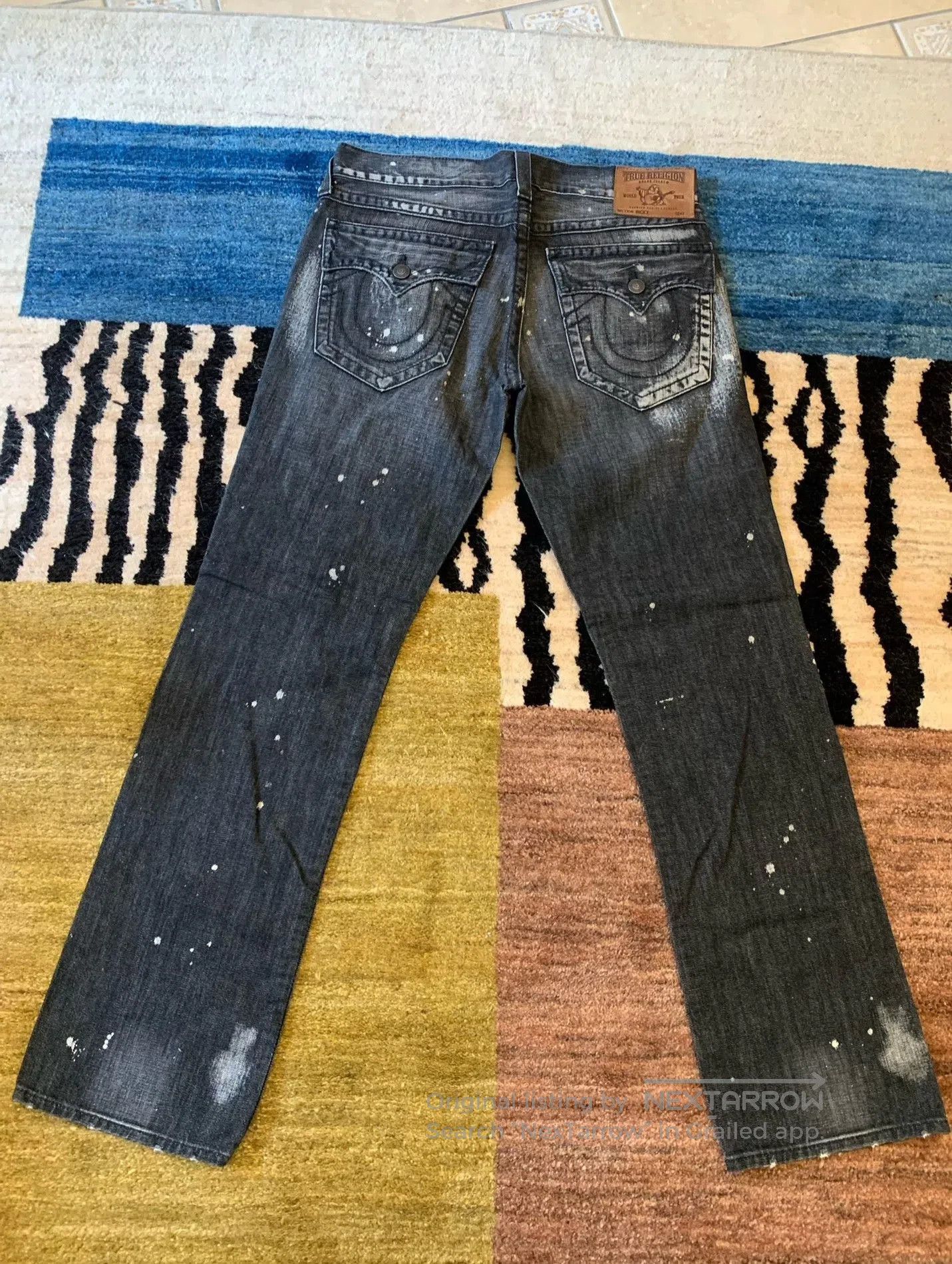True Religion True Religion Ricky Distressed Jeans. Size US 34 / EU 50 - 5 Thumbnail