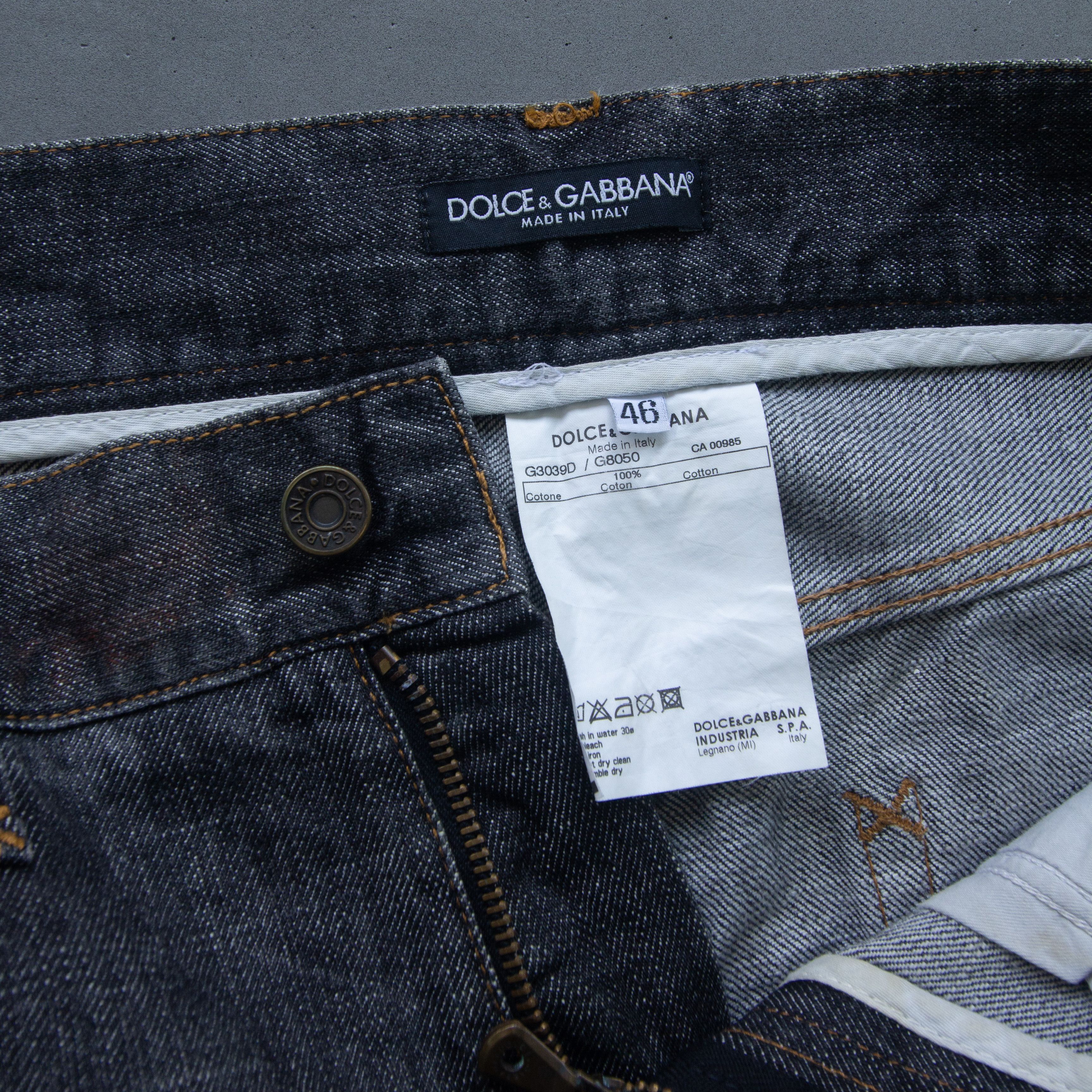 Dolce & Gabbana DnG Paint Splatter Jeans Size US 32 / EU 48 - 10 Thumbnail
