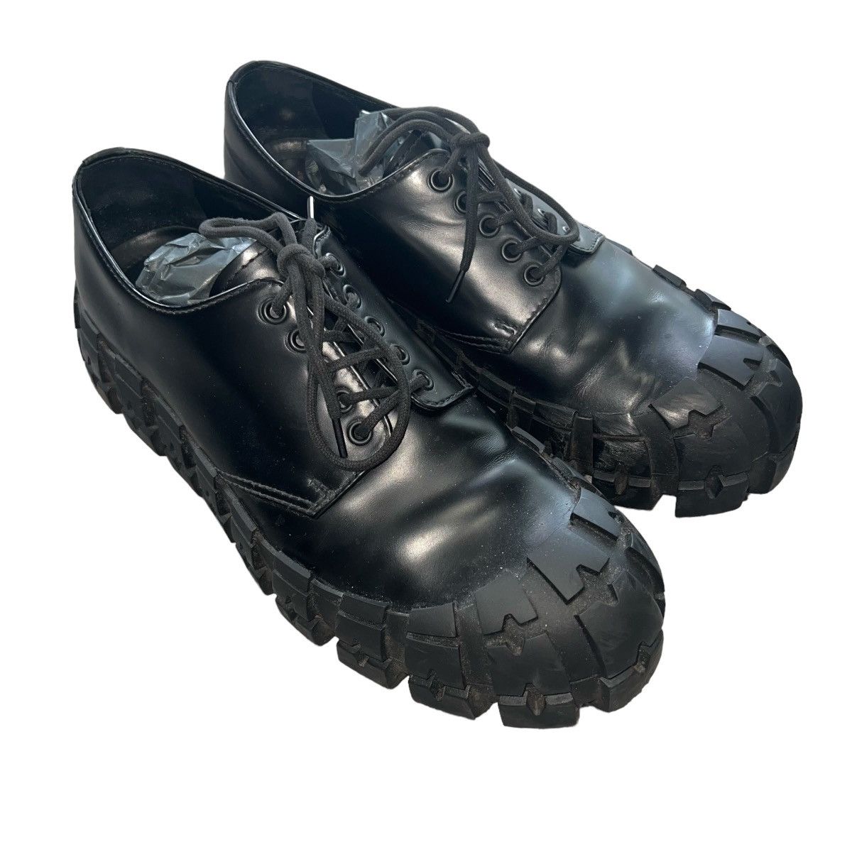 Prada PRADA 2019AW MONOLITH CHUNKY DERBY LOFA SHOES Size US 9 / EU 42 - 3 Thumbnail