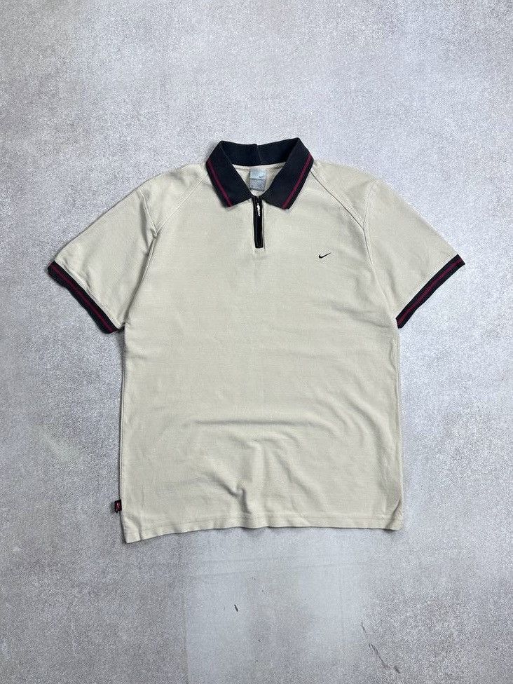 Nike × Vintage Vintage Nike Swoosh Polo Challenge Court Y2K L Rare Size US M / EU 48-50 / 2 - 1 Thumbnail