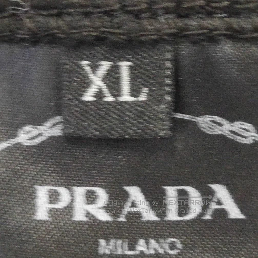 Prada Prada Black Cotton Crew Neck T. Size XL / US 12-14 / IT 48-50 - 6 Thumbnail