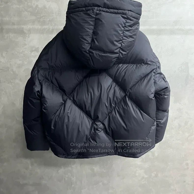 Loro Piana Loro Piana Navy Blue Solid Logo Double-Sided Puffer Jacket Size L / US 10 / IT 46 - 2 Thumbnail